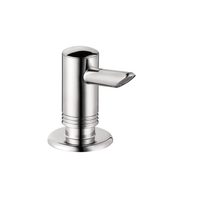 Hansgrohe Dispenser per Detersivo da Incasso in Cromo - Capacità 300 ml, Dosaggio 1,5 ml