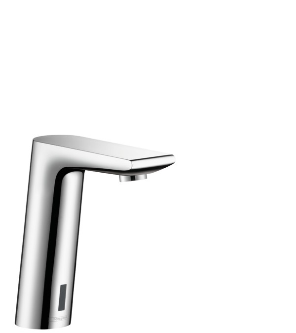 Hansgrohe Metris S Rubinetto per Lavabo Elettronico Monocomando Cromo con Sensori Infrarossi e Risciacquo Igienico
