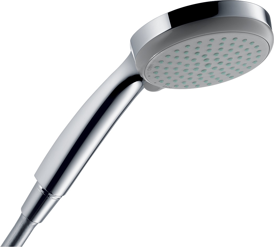 Hansgrohe Croma 100 Doccetta Vario 28535000 - Soffione doccia rotondo con 4 getti e funzione anticalcare