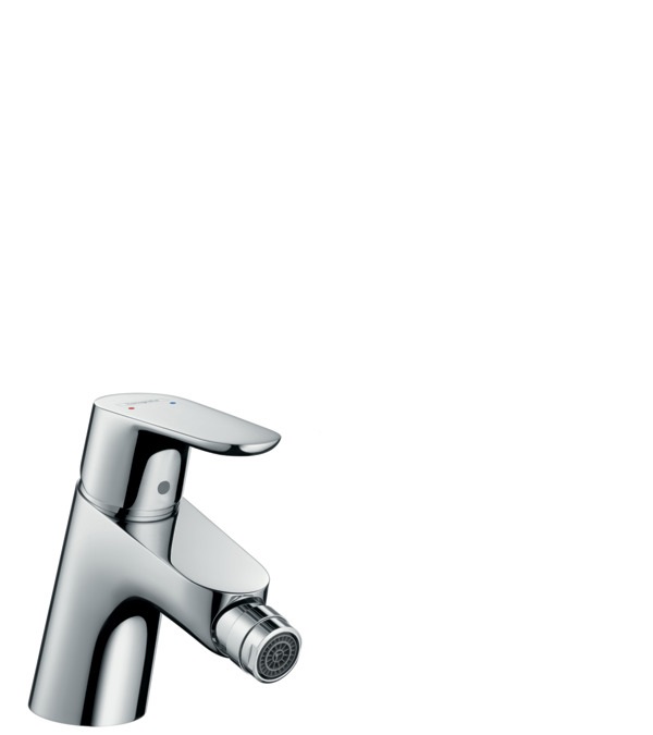 Hansgrohe Focus Miscelatore Monocomando per Bidet con Scarico a Tirante - Cromo, Codice 31920000