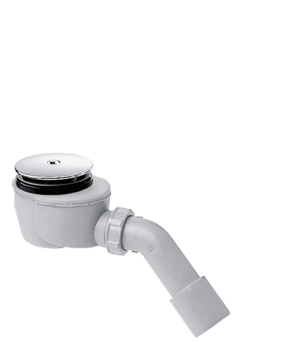 Hansgrohe Staro 90 - Set di Scarico Doccia per Piatto con Foro Ø 90 mm, Capacità di Drenaggio 29 l/min, Cromo