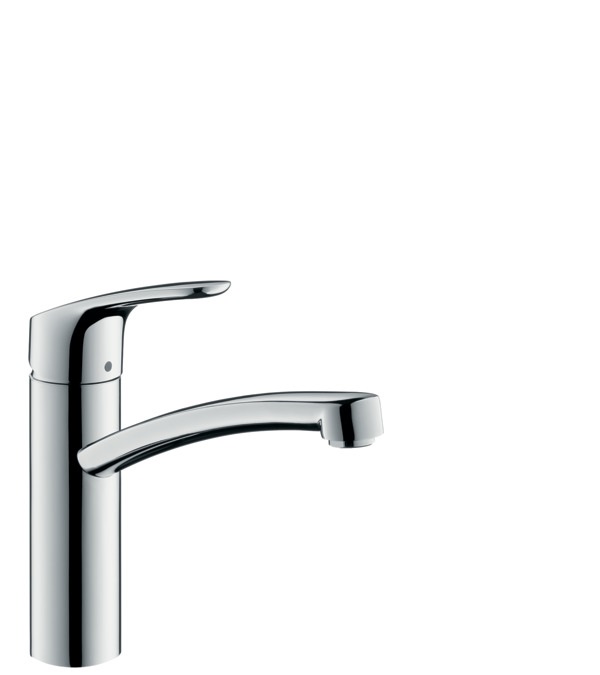 Hansgrohe Focus M41 Miscelatore Monocomando da Cucina in Cromo con Bocca Girevole e Altezza di 160 mm