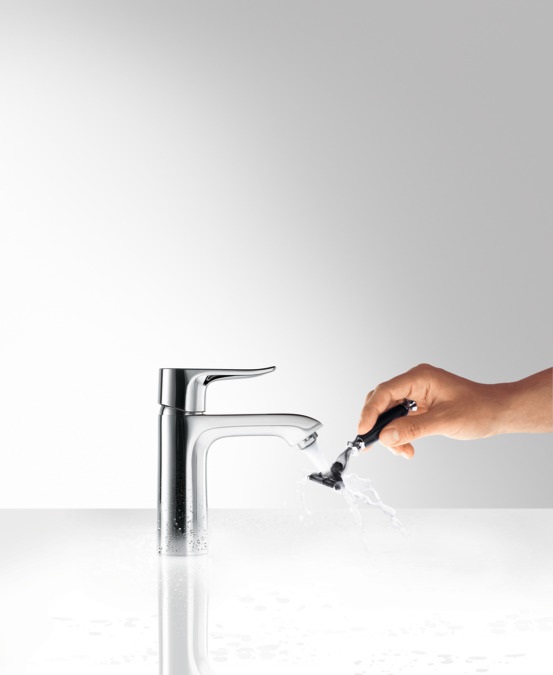 Hansgrohe Metris Miscelatore Monocomando Lavabo 31080000 Cromo con Tirante e ComfortZone 110