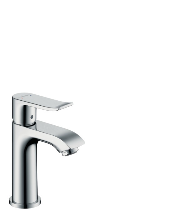 Hansgrohe Metris Miscelatore Monocomando per Lavabo 100 con Saltarello - Cromo, 31088000