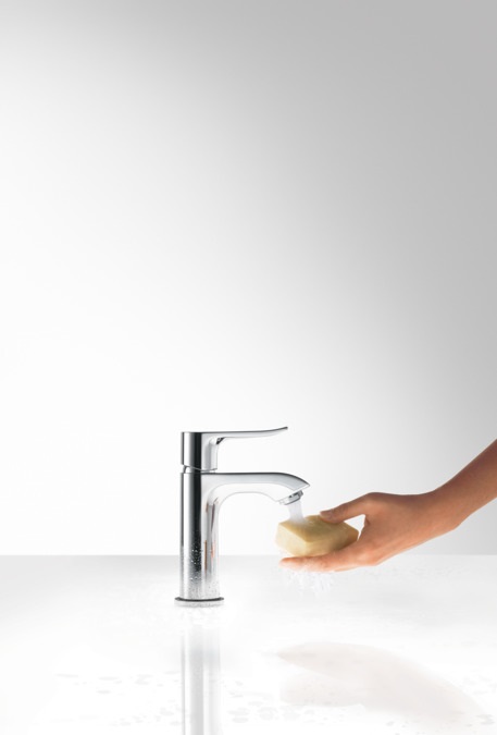 Hansgrohe Metris Miscelatore Monocomando per Lavabo 100 con Saltarello - Cromo, 31088000