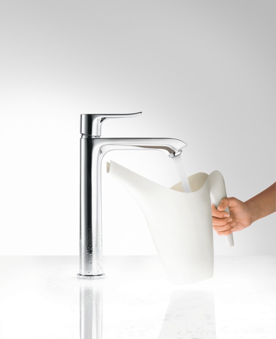 Hansgrohe Metris Miscelatore Monocomando Lavabo Alto Cromo 31183000 con Saltarello e ComfortZone 200