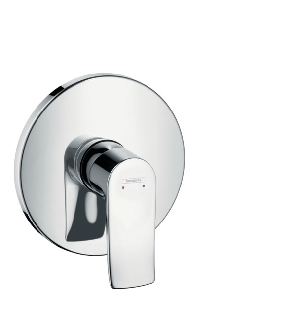 Hansgrohe Metris Miscelatore Monocomando a Parete Cromo 31685000 - Portata Massima 32 l/min, Limitatore di Temperatura Regolabile