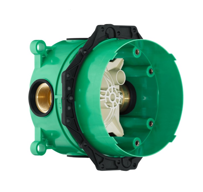 Hansgrohe iBox 1850180 Corpo Incasso per Rubinetto Vasca e Doccia con Tappo DN 20 e Flangia di Tenuta