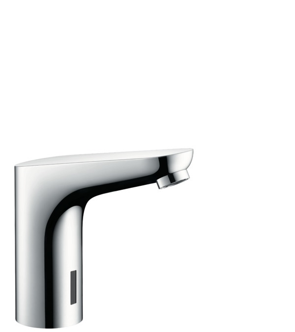Hansgrohe Focus 31172000 Miscelatore Monocomando Elettronico Cromo con Sensori Infrarossi e Risciacquo Igienico