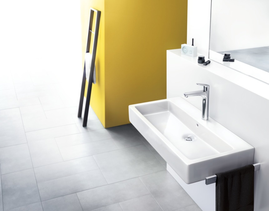 Hansgrohe Focus 190 Miscelatore Monocomando per Lavabo in Cromo con Tecnologia AirPower e QuickClean