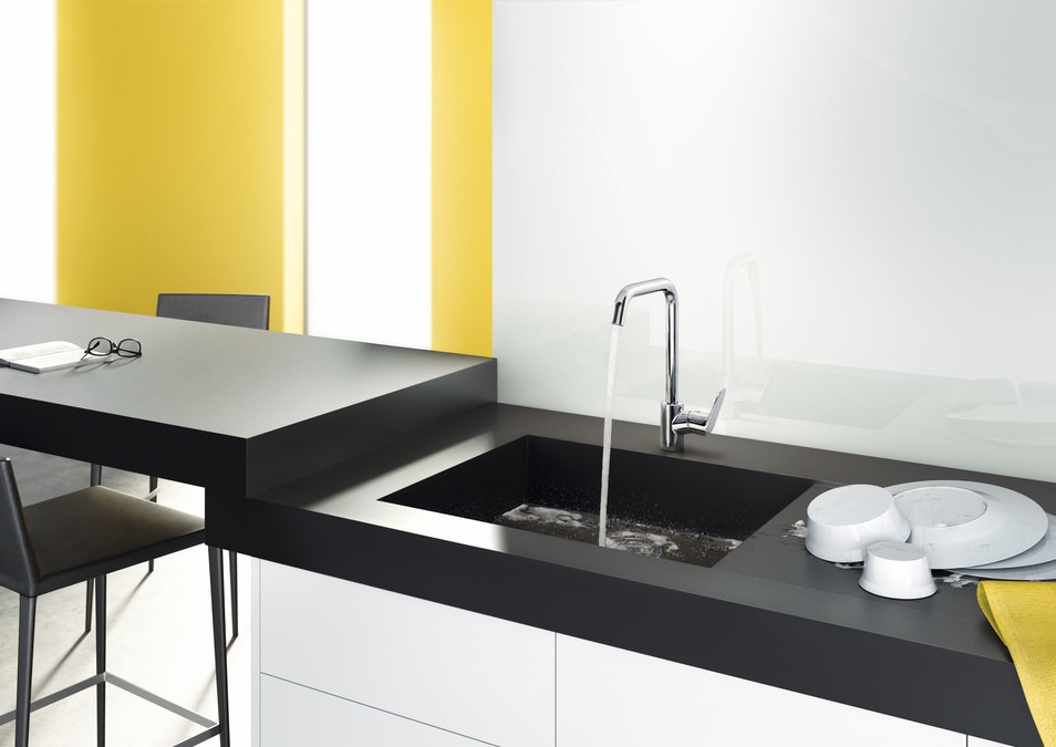 Hansgrohe Focus M41 Miscelatore da Cucina Monocomando Cromo 260 mm con Bocca Girevole e ComfortZone