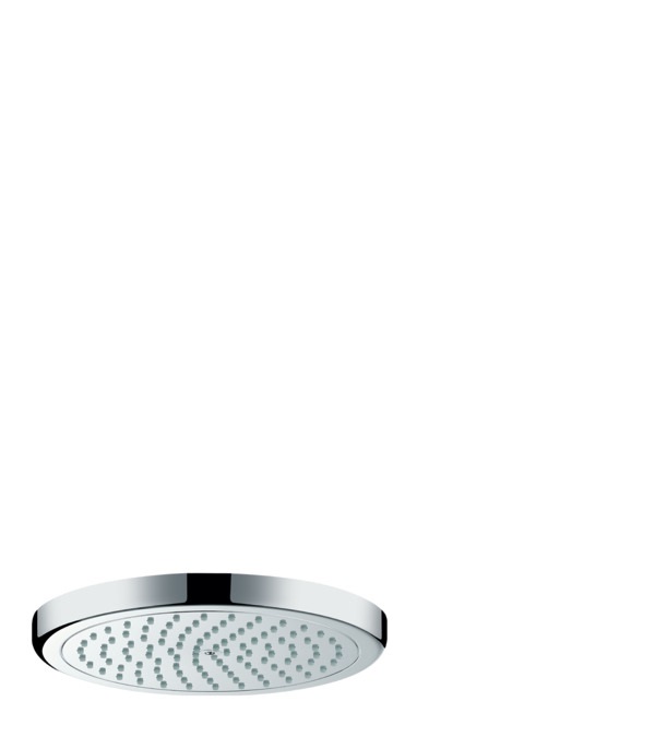 Hansgrohe Croma Soffione Doccia 220 mm con 1 Getto RainAir, Cromo, Cod. 26464000 - EcoSmart e XXL Performance