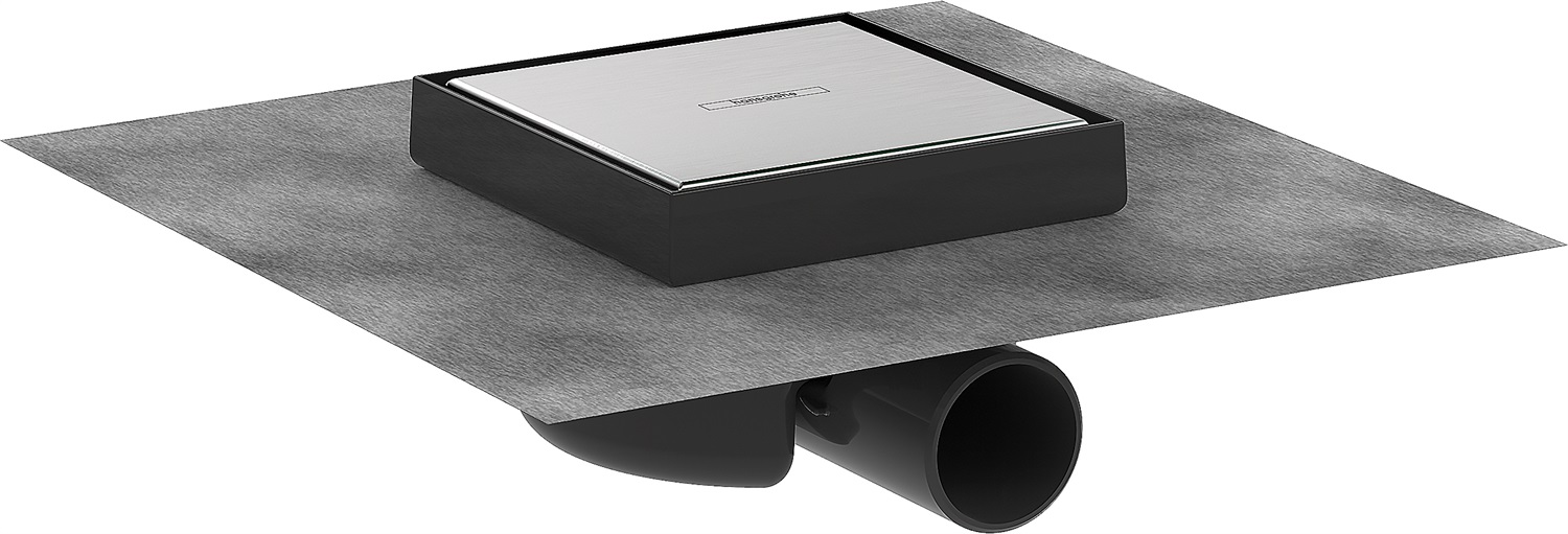 Hansgrohe Croma 27185000 Colonna Doccia a Parete con Soffione RainAir 220 mm e Termostatico - Cromo