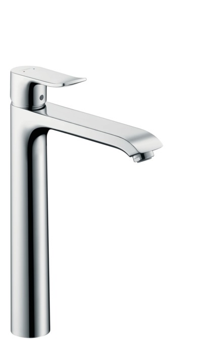 Hansgrohe Metris Miscelatore Monocomando Lavabo Cromo 31184000 - ComfortZone 260, Getto Normale, Tecnologia AirPower