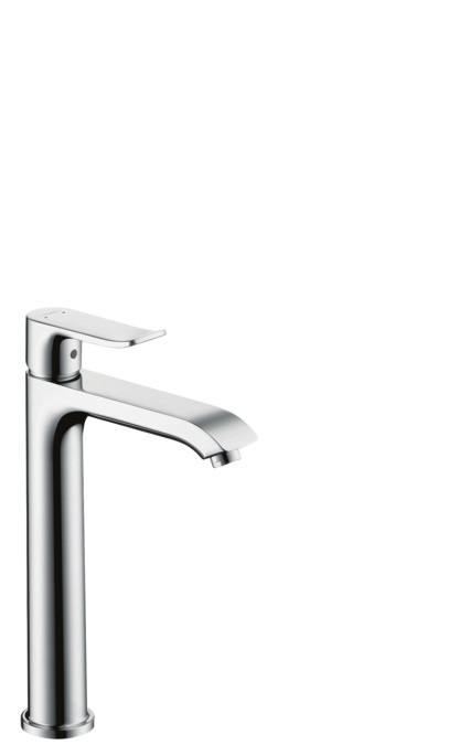 Hansgrohe Metris Miscelatore Monocomando Lavabo 200 Senza Saltarello Cromo - ComfortZone 200, Tecnologia AirPower, Cartuccia in Ceramica