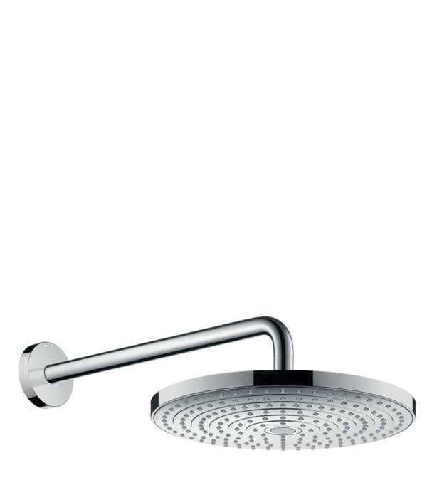 Hansgrohe Raindance Select S 300 Soffione Doccia Fisso Cromo con 2 Getti (Rain e RainAir) e Braccio Doccia