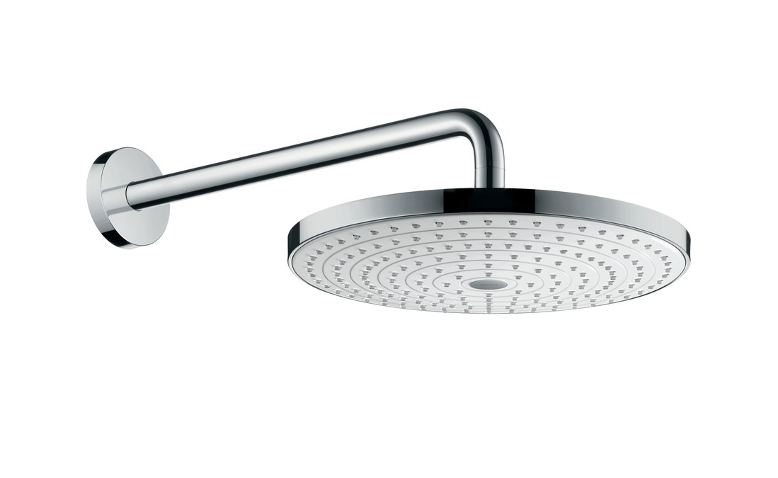Hansgrohe Raindance Select S 300 Soffione Doccia Fisso Cromo con 2 Getti (Rain e RainAir) e Braccio Doccia