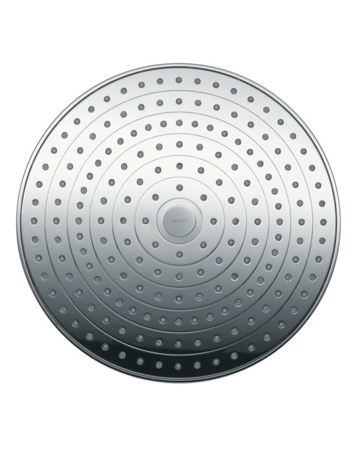 Hansgrohe Raindance Select S 300 Soffione Doccia Fisso Cromo con 2 Getti (Rain e RainAir) e Braccio Doccia