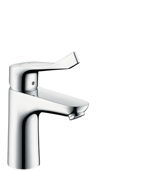 Hansgrohe Focus 31911000 Miscelatore Monocomando per Lavabo Cromo con Leva Extra Lunga e Getto Laminare