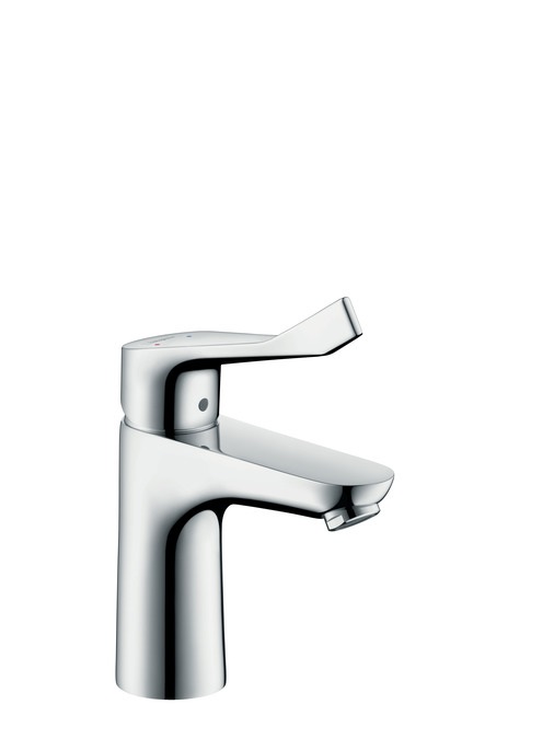 Hansgrohe Focus 31911000 Miscelatore Monocomando per Lavabo Cromo con Leva Extra Lunga e Getto Laminare