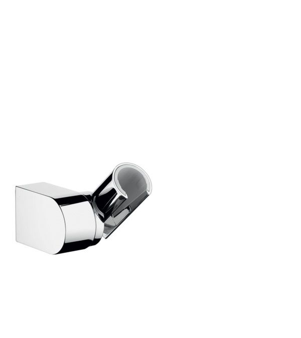 Hansgrohe Porter supporto per doccia inclinabile in metallo cromo - 75 x 59 x 81 mm, 2 fori