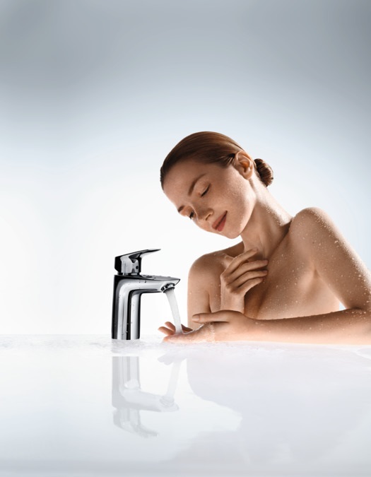 Hansgrohe Logis 100 Miscelatore Monocomando Lavabo Cromo con CoolStart e Tecnologia AirPower