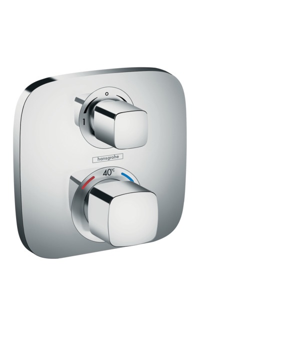Hansgrohe Ecostat E Miscelatore Termostatico Incasso per 2 Utenze in Cromo con Blocco di Sicurezza a 40°C