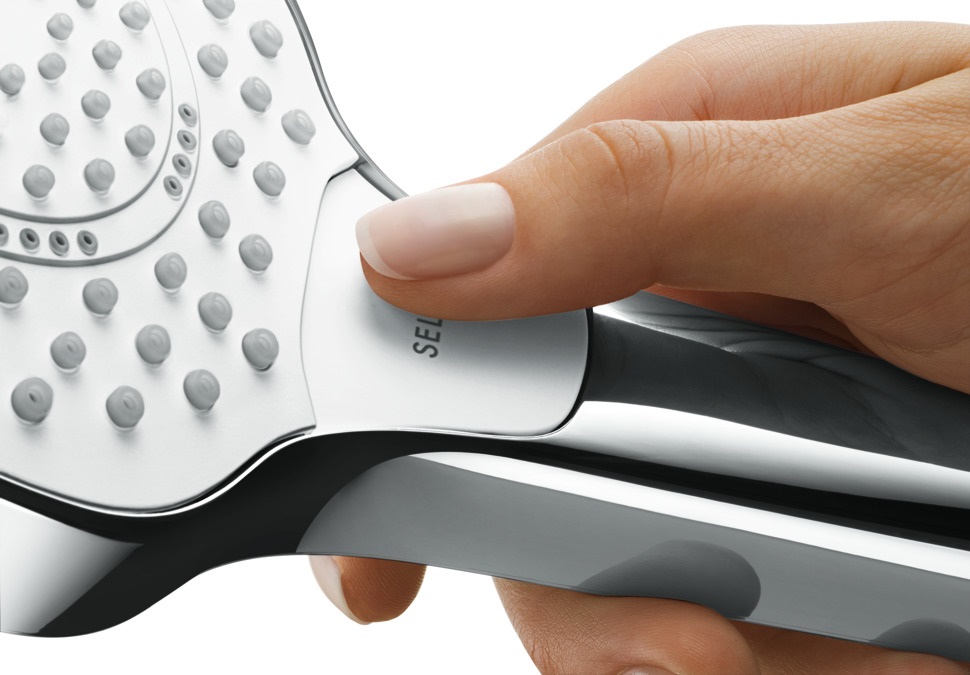 Hansgrohe Croma Select S Doccetta Rain 110 mm, EcoSmart 7 l/min, Bianco/Cromo