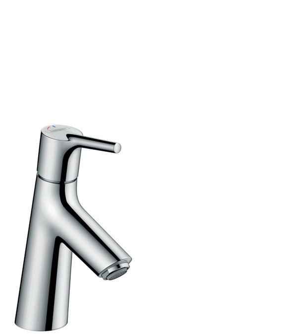 Hansgrohe Talis S Miscelatore Monocomando Lavabo 80 CoolStart con Saltarello - Cromo, 72013000