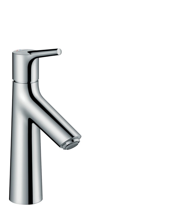 Hansgrohe Talis S Miscelatore Monocomando Lavabo 100 CoolStart con Saltarello, Cromo, 72022000