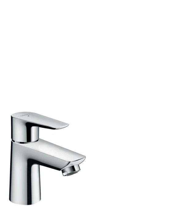 Hansgrohe Talis E Miscelatore Monocomando per Acqua Fredda - Cromo, 71706000 con Design Straordinario e Tecnologie AirPower e QuickClean