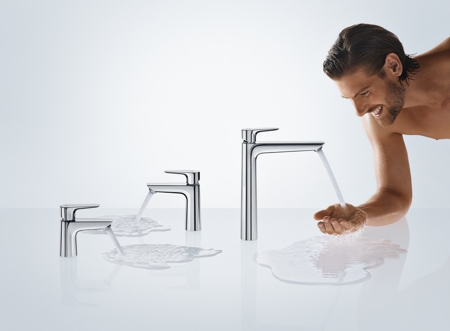 Hansgrohe Talis E Miscelatore Monocomando per Lavabo 80 Cromo - Cod. 71702000, EcoSmart e AirPower