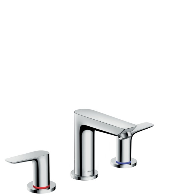 Hansgrohe Talis E Rubinetto per Lavabo Cromo 71733000 - Getto Normale, AirPower, QuickClean, EcoSmart