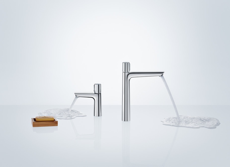 Hansgrohe Talis Select E Miscelatore Lavabo 240 Cromo - Monocomando Senza Saltarello con EcoSmart e AirPower