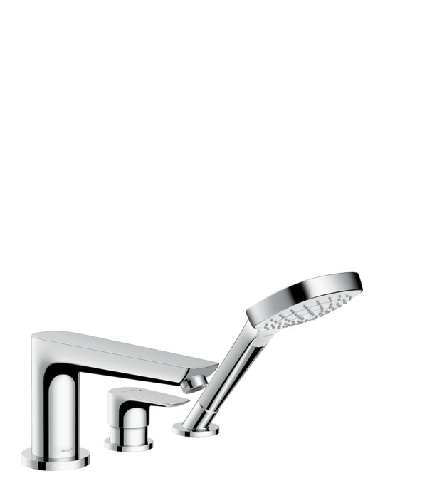 Hansgrohe Talis E Miscelatore Monocomando per Vasca con Doccia e Secuflex - Cromo, Modello 71730000