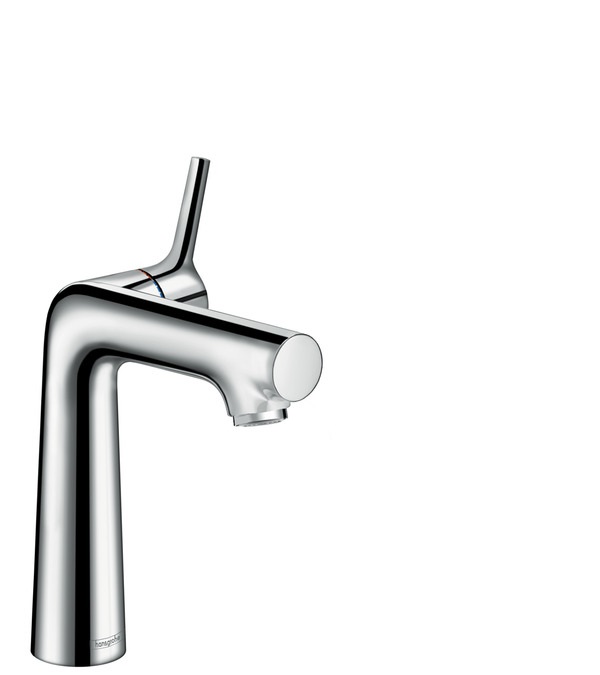 Hansgrohe Talis S Miscelatore Monocomando Lavabo 140 con Saltarello - Cromo, 72113000, EcoSmart, AirPower, QuickClean