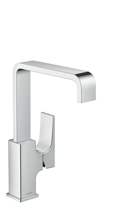 Hansgrohe Metropol 230 Miscelatore Monocomando Lavabo Cromo con Maniglia a Leva e Push-Open
