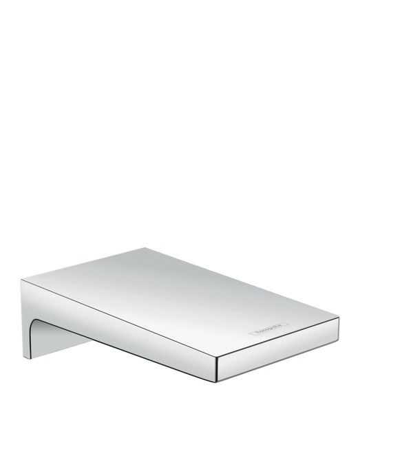 Hansgrohe Metropol Bocca Erogazione a Parete Cromo 32543000 - Design Moderno, Tecnologia QuickClean e AirPower, Portata 28 l/min