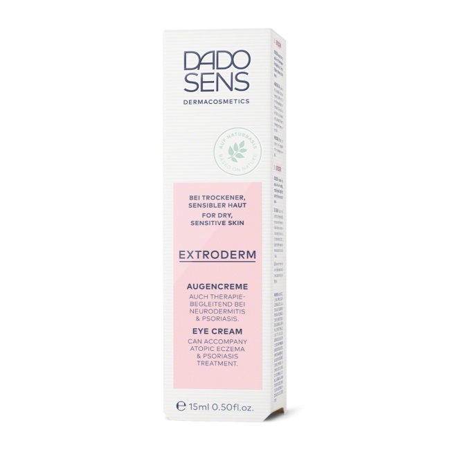 Dado Sens Extroderm Crema Contorno Occhi 15 ml - Idratante e Lenitiva per Pelle Sensibile