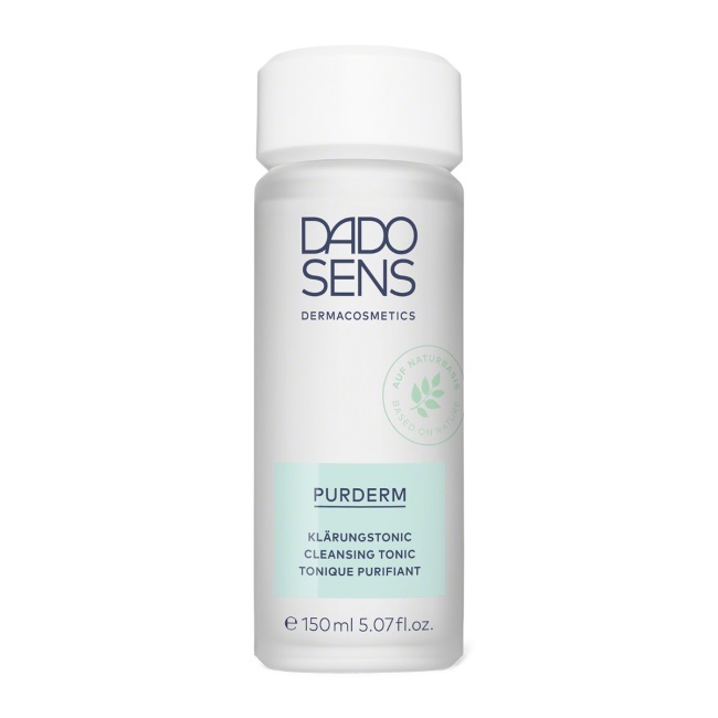 Dado Sens PurDerm - Detergente e Tonico Viso per Pelli Impure, 150 ml, Delicato e Schiarente