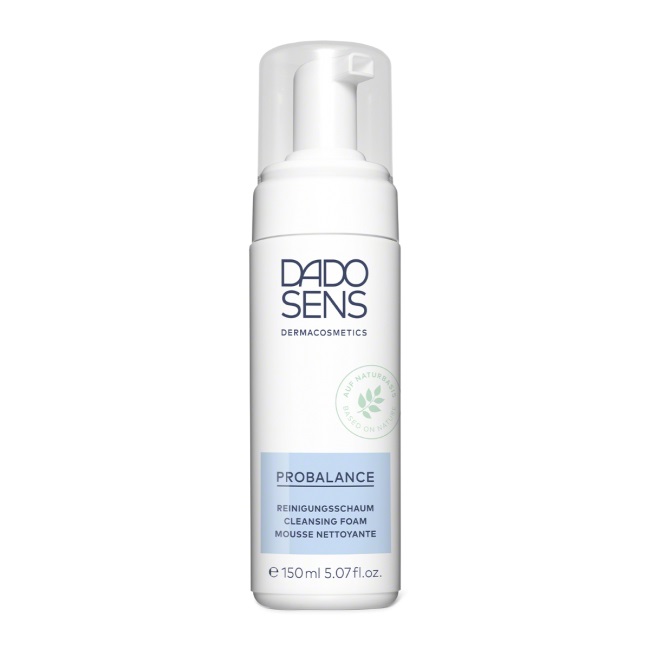 Dado Sens Probalance Schiuma Detergente 150 ml - Delicata Pulizia per Pelli Sensibili con Aloe Vera e Radice di Liquirizia