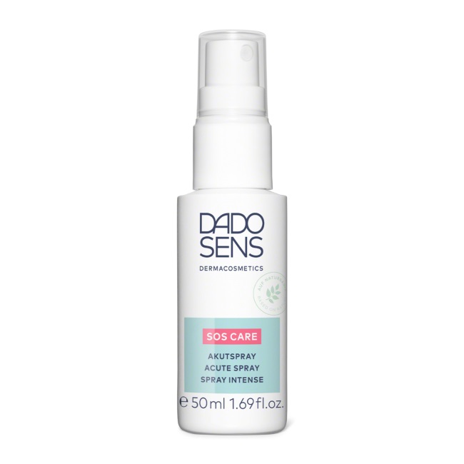 Dado Sens SOS Care Akutspray 50 ml - Spray Viso Lenitivo per Pelle Sensibile e Irritata