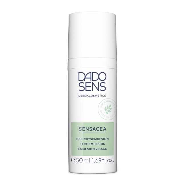 Dado Sens Sensacea Crema Viso Lenitiva 50 ml - Idrata e Riduce Arrossamenti per Pelli Ipersensibili