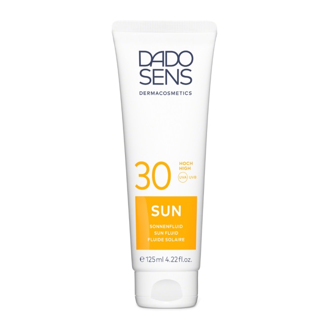 Dado Sens SUN 30 Fluido Solare Protettivo Viso e Corpo 125ml con SymUrbanTM e Ectoin