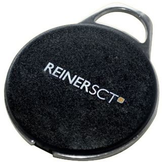 Reiner SCT timeCard Premium Transponder 50 DES RFID - Nero, 13.56 MHz, IP65, 35 mm x 43.4 mm, 50 pz
