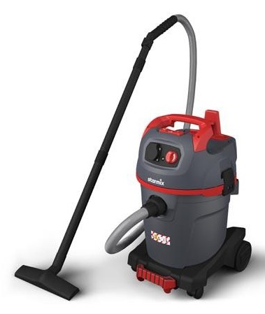 Starmix uCLEAN ARDL-1432 EHP - Aspirapolvere Professionale 32L, 1400W, per Solid e Liquidi con Pulizia Automatica del Filtro