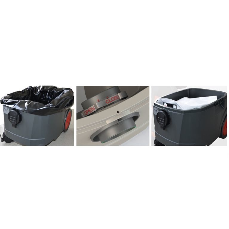 Starmix iPulse L-1635 Basic - Aspiratore per solidi/liquidi 1600 W, Capacità 35 L, 2 Filtri Classe M