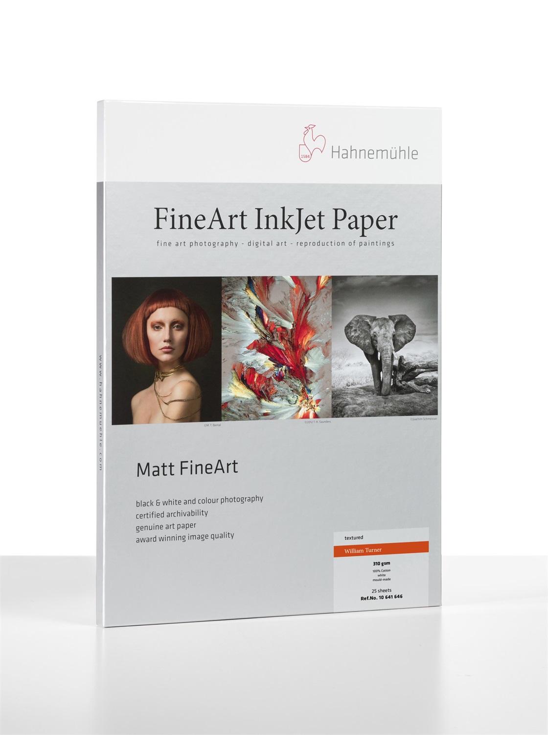 Hahnemühle William Turner A3 - Carta Opaca 310 g/m², 25 Fogli, 297 x 420 mm