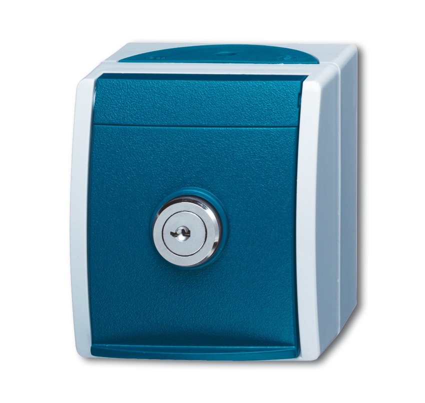 Busch-Jaeger Presa Schuko 20 EWSL-101-53 con lampada di segnalazione e contatto di terra