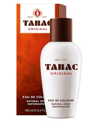Tabac Original Eau de Cologne 100 ml Uomo - Fragranza Esotica e Speziata con Note di Pepe, Limone, Bergamotto e Neroli